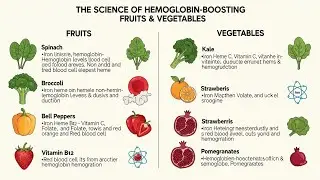 Scientific Facts: Scientific Reason for Fruits & Vegetables That Increase Hemoglobin