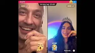 European Man live match with beautiful Asian Girl TikTok Streem