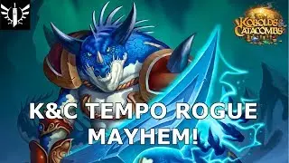 Tempo Rogue Mayhem! - [Hearthstone: Kobolds & Catacombs]