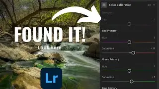 Found! How To Add the Color Calibration Tool to Lightroom Cloud