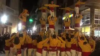 Conlloga Muixeranga de Castell&oacute; en la Marxa C&iacute;vica Vila-real