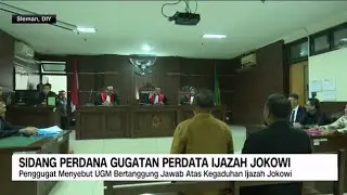 Sidang Perdana Gugatan Perdata Ijazah Jokowi