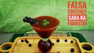 Falsy Ki Chutney | Khatti Meethi Falsy Ki Chutney #falsa #chutney