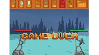 Lập tr&igrave;nh Scratch game Stick War Legacy, c&aacute;ch l&agrave;m game stick war legacy phần 1 