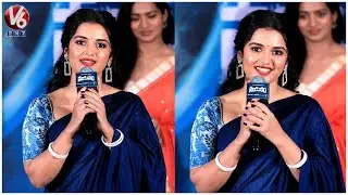 Actress Priyanka Jain Speech @ Nayanam Movie Trailer Launch Event | Varun Sandesh | V6Ent