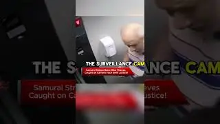 The thief ran into a samurai. #Robbery #Robberies #Hero #Failed Robbery #Instant Karma