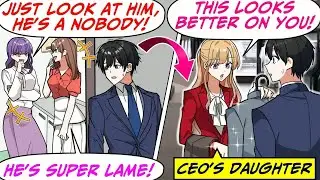 [Manga Dub] My Female Coworkers Made Fun of How I Look! But Then, the CEO's Daughter...