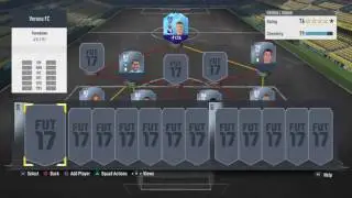 Fifa17 live squad builder showdown