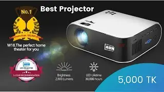 AUN W18 Projector 2800 lumens | Best projector 2021 | Budget projector | Lower price best projector