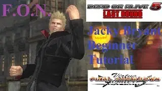 Jacky Bryant Beginner Guide Tutorial (DOA5LR)