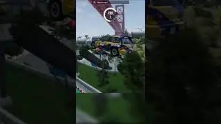 Epic Water Jump Challenge: Car Jump Arena in BeamNG Drive! #beamng #carjumparena #carcrash #carjump