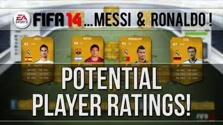 FIFA 14 Ultimate Team - Potential Player Cards! CR7 RONALDO, MESSI, &Ouml;ZIL & ISCO!