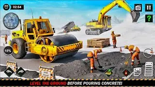 Offroad Excavator & Dump Truck Adventure | Construction Game