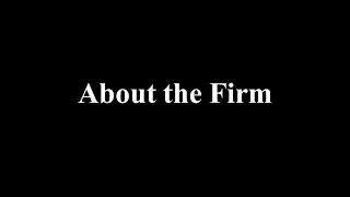 About the Firm