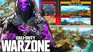 The MASSIVE WARZONE PACIFIC UPDATE&hellip;. REVEALED! (CALDERA MAP)