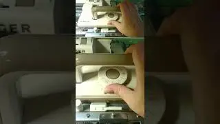 Knit Circular on a Singer Knitting Machine - Just the Settings! #knitting, #machineknitting