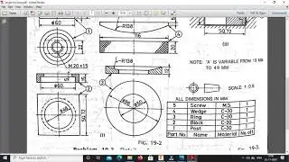 CAD Modelling - tool post parts