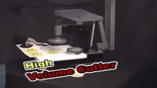 High Volume Die Cutting Press From American Button Machines