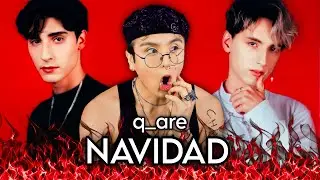 Q_ARE 'Amor de Navidad' Official Visualizer | REACCION a QARE