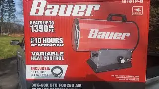 Bauer  propane portable heater