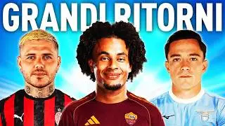 ZIRKZEE alla ROMA, ICARDI al MILAN?! 🤯 GRANDI RITORNI in SERIE A a GENNAIO?! | NEWS CALCIOMERCATO