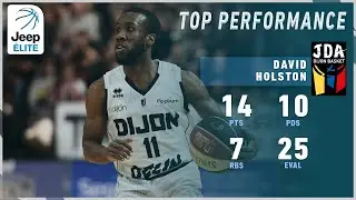 David Holston 14PTS, 10PDS, 7RBS vs Limoges | Highlights Jeep&reg; &Eacute;LITE