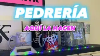 ESTAMPADO CON PEDRERÍA EN ALGARÍN