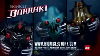 Bionicle Barraki Commercial - Mantax, Takadox, Carapar (2007)