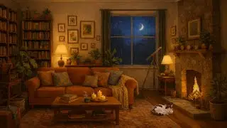 Cozy Ghibli Living Room 🎹 | 3-Hour Piano Ambience