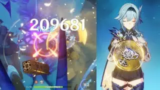 Lv.90 Eula Build Damage Showcase- Genshin Impact