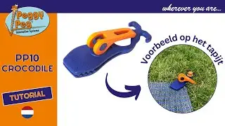 NL Peggy Crocodile voor je Grondzeil &ndash; Zo Eenvoudig Gaat Het in 5 Stappen! 🐊