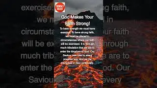 God Makes Us Strong! / Sunday Beast #religion #jesus #motivation