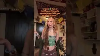 Like yes of course i do 🍃🔮 #hippie #hippiechic #hippieoutfit #thrift somg: Monster- Lady Gaga