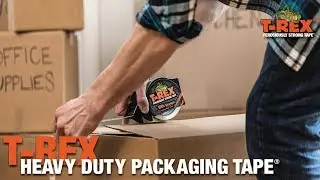Pack and Move Boxes with T-Rex&reg; Packaging Tape