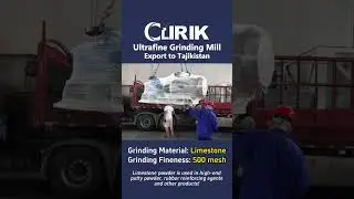 Ultrafine Grinding Mill Export to #tajikistan -Grinding 500 mesh #limestone -used in #putty #rubber