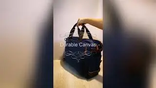 Durable canvas 3in1 back pack