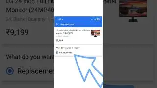 get directly refund on replacement only items on Flipkart & Amazon || Easy trick