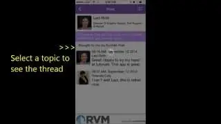Making a New Discussion Thread with the Messages Feature