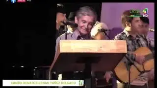 Caituy de Achao en la Ceremonia de Entrega Premio de Extensión Cultural a Ramón Yáñez Delgado