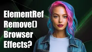 Does elementRef.nativeElement.remove() have any negative effects on the browser?