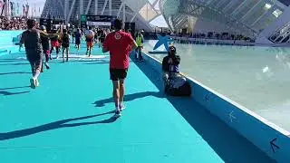 El final de la maratona de Valencia 2025🎊🎆🥇
