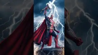 Marvel/DC heroes ai fusion #shorts #Marvel #DC #ai #aiart #ideogramai