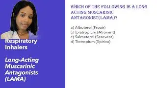 Anticholinergic inhalers| Long-Acting and Short-Acting Muscarinic Antagonists