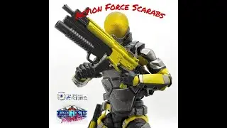 Valaverse Action Force 1/12 Scale Scarabs Action Figure Review. Hail Hasbro Reviews