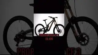 Top 5 dh mtbs with prices #mtb #dhbike #santacruz #downhill #bikes #specialized #propain #commencal