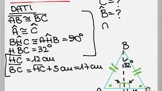problema con triangolo isoscele