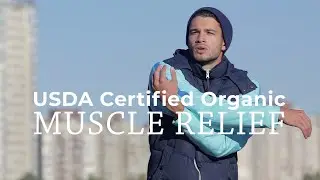 USDA Organic MUSCLE RELIEF Essential Oil by Silk Road Organic - Always Pure, Always Organic