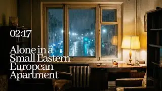 Alone in a Small Eastern European Apartment (Rain Outside) &mdash; 02:17 AM
