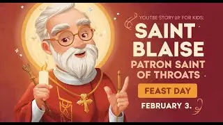 Saint Blaise | Patron Saint of Throats | Feast Day February 3 | Saint Story for Kids