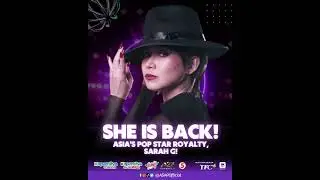 The Grand comeback of Asia's Popstar Royalty #sarahgeronimo today at #asapnatinto
